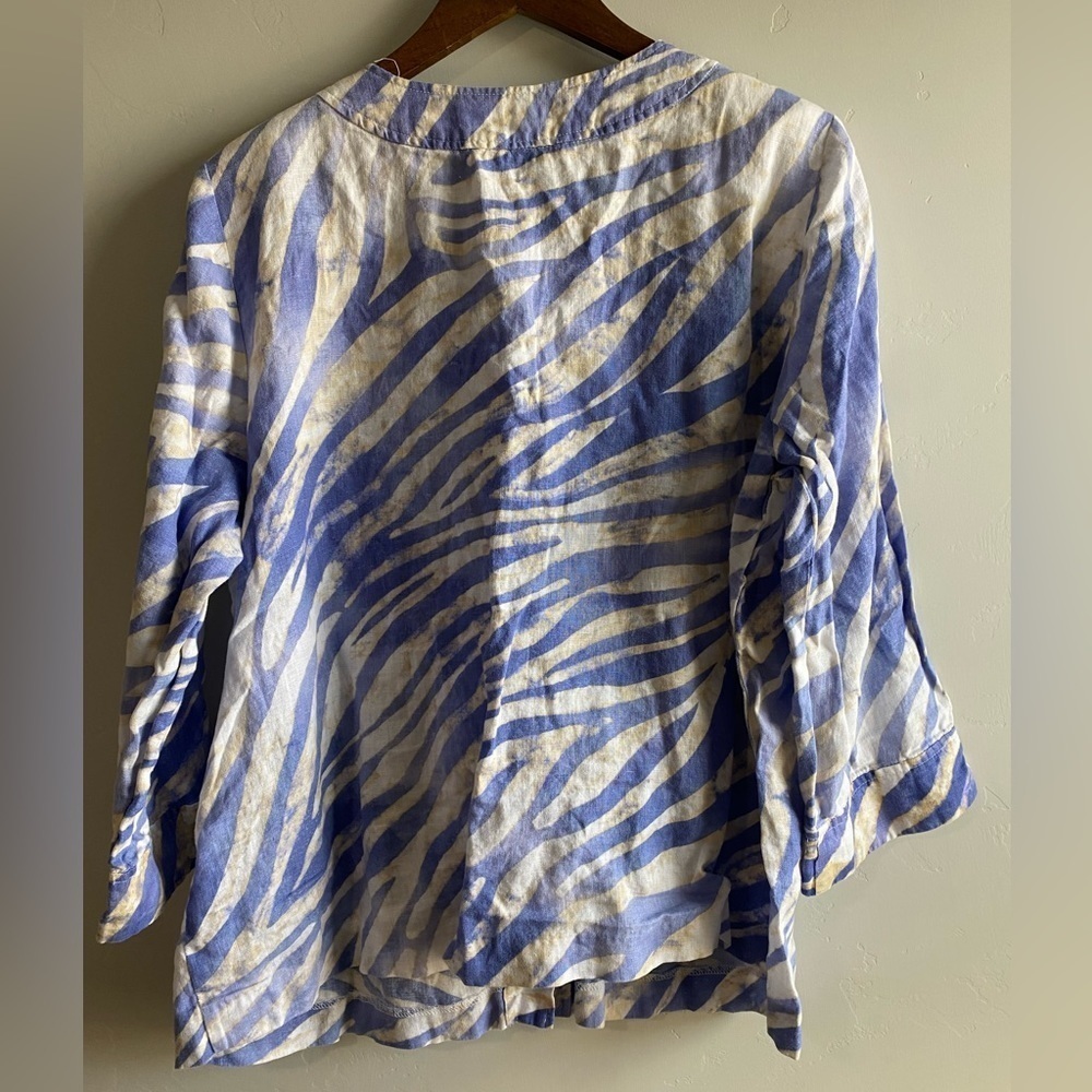 Jm Collection - Linen Button Up Top - image 6